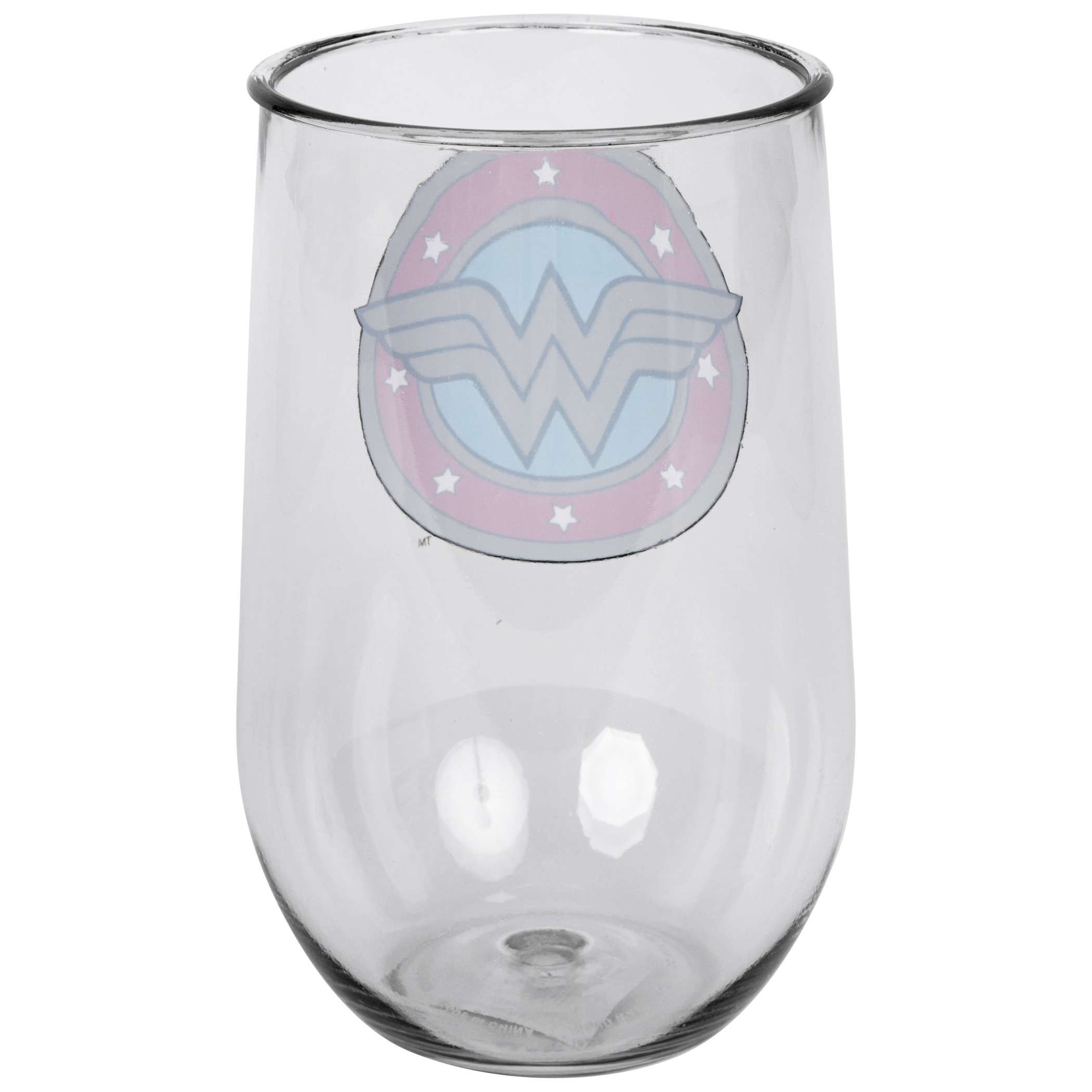 Wonder Woman Symbol Acrylic Wine Cup